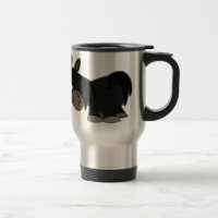 Tasse mignonne de banlieusard d'impasse de poneys