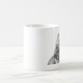 Tasse mignonne de bouledogue français par la (Centre)