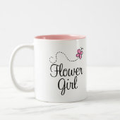 Tasse mignonne de cadeau de demoiselle de honneur (Gauche)