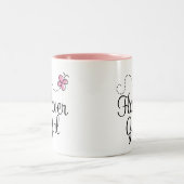 Tasse mignonne de cadeau de demoiselle de honneur (Centre)