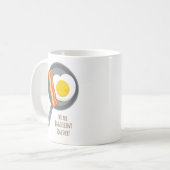 Tasse mignonne de calembour d'amour d'Eggcellent (Devant gauche)