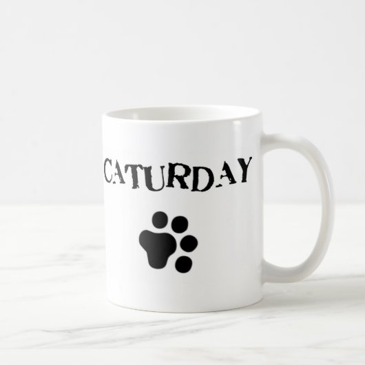 Tasse mignonne de chat de Caturday (Droite)