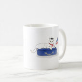 Tasse mignonne de chat de Paris (Devant droit)
