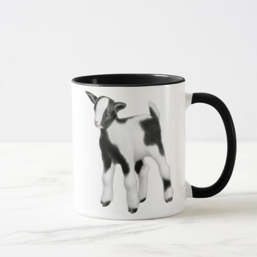 Tasse mignonne de chèvres de bébé (Droite)