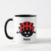 Tasse mignonne de coccinelle (Gauche)