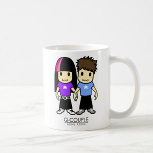 Tasse mignonne de couples