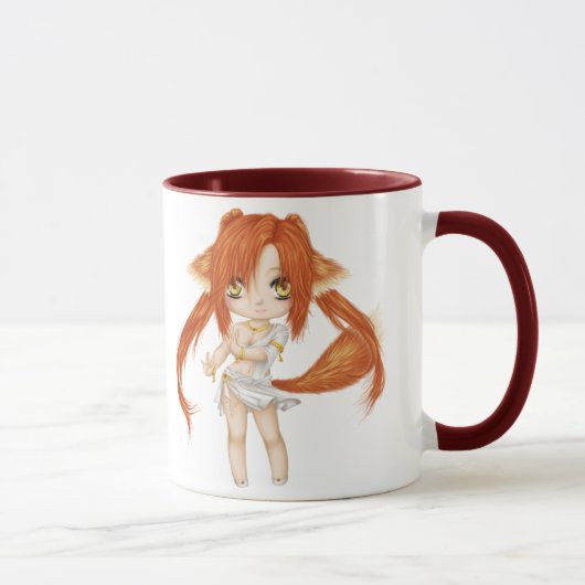 Tasse mignonne de fille de Fox (Droite)
