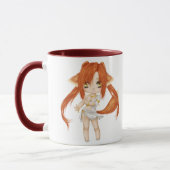 Tasse mignonne de fille de Fox (Gauche)