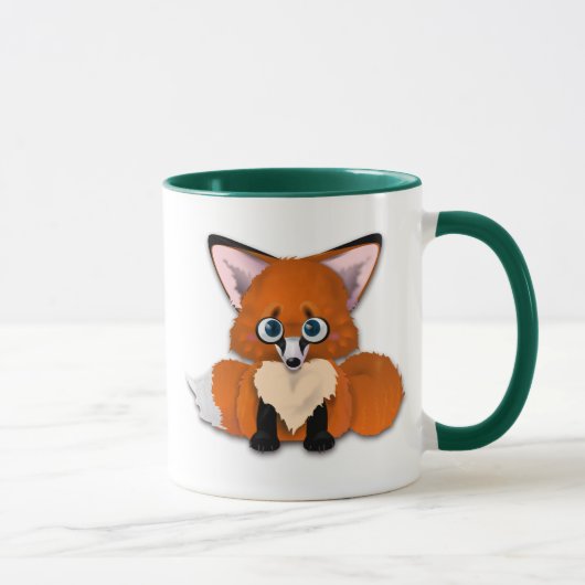Tasse mignonne de Fox de bébé (Droite)
