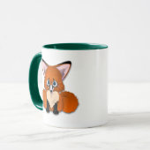 Tasse mignonne de Fox de bébé (Devant gauche)