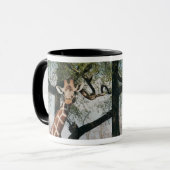 Tasse mignonne de girafe (Devant gauche)