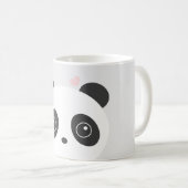 Tasse mignonne de gris de panda (Devant droit)