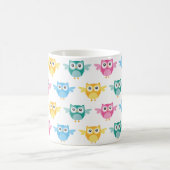 Tasse mignonne de hibou de cadeau de professeur (Centre)