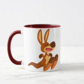 Tasse mignonne de Joey de kangourou de bande (Gauche)