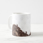 Tasse mignonne de labradoodle (Devant gauche)
