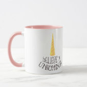 Tasse mignonne de licorne magique de chocolat (Gauche)