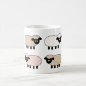Tasse mignonne de moutons (Centre)