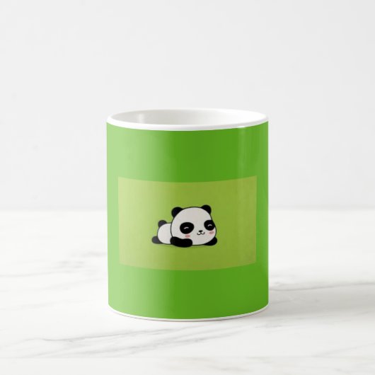 Tasse mignonne de panda de Kawii de bande dessinée (Centre)