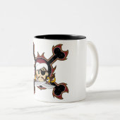 Tasse mignonne de pirate de turban (Devant droit)