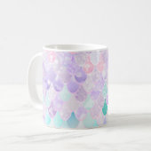 Tasse mignonne de sirène de filles, rose en (Devant gauche)
