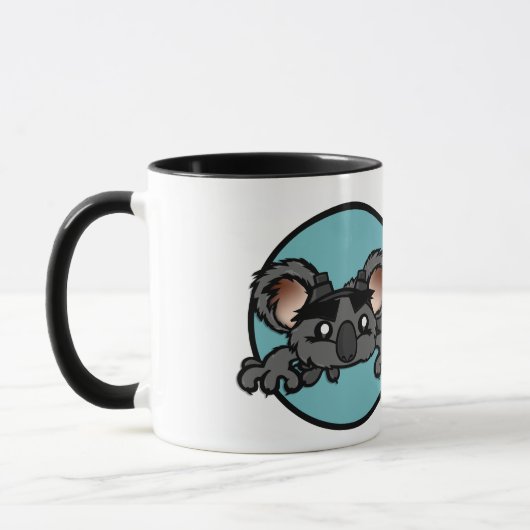 TASSE MIGNONNE DE SONNERIE D'OURS DE KOALA (Gauche)