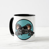 TASSE MIGNONNE DE SONNERIE D'OURS DE KOALA (Devant gauche)