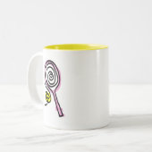 Tasse mignonne de tennis pour des filles et des (Devant gauche)