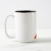 Tasse mignonne de ton du bébé phoque de Rocket (Gauche)