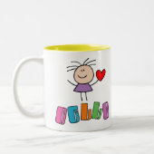 Tasse mignonne de violoncelle d'amour d'I (Gauche)