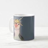 Tasse mignonne de visage de pingouin (Devant gauche)