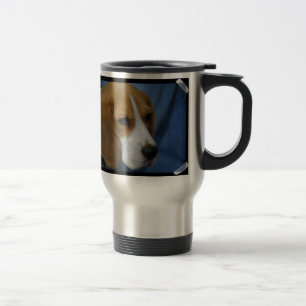 Tasse mignonne de voyage de beagle