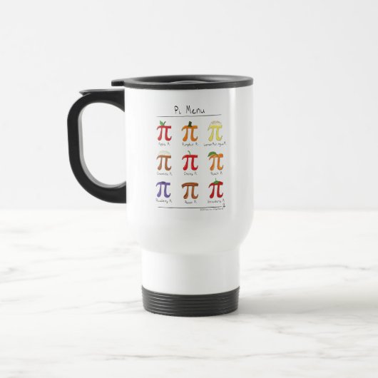 Tasse mignonne de voyage de café de jour des maths (Gauche)