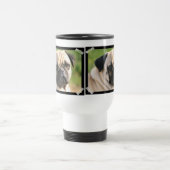 Tasse mignonne de voyage de carlin (Centre)