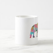 Tasse mignonne d'éléphant (Centre)