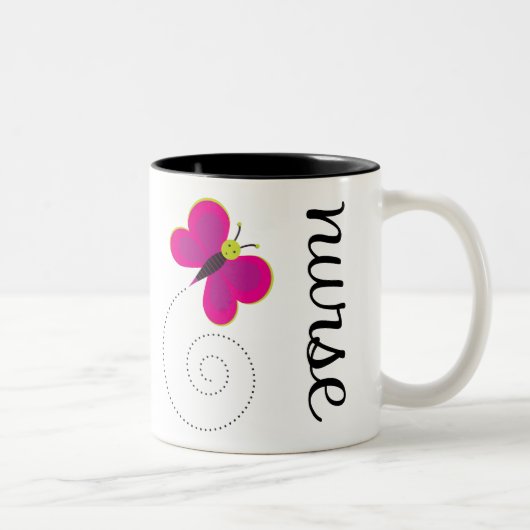 Tasse mignonne d'infirmière (Droit)