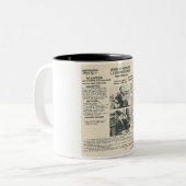 tasse mignonne et de clyde fbi d'affiche (Devant gauche)