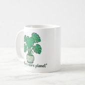 Tasse Mignonne Monstera 'Encore une plante' (Devant gauche)