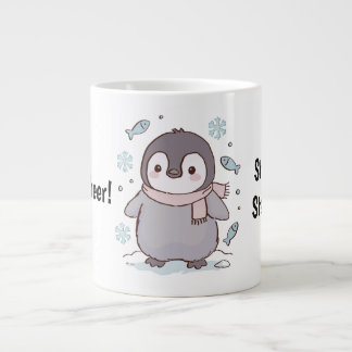 Tasse Mignonne Pingouin Kawaii – Restez Douillet,