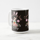 Tasse mignonne pour un enseignant aimé d'un lapin (Devant gauche)