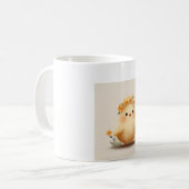 Tasse Mignonne Poussin de Printemps | Poussin aux (Devant gauche)
