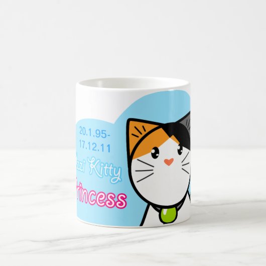 Tasse mignonne "princesse de chat de Kawaii d'Ozzi (Centre)
