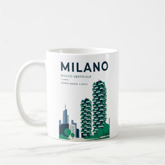 Tasse Milano Bosco Verticale - Cadeau Milan Italie