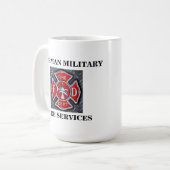 Tasse militaire allemande de pompiers (Devant gauche)