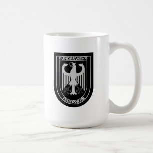 Tasse militaire allemande de pompiers