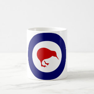 tasse militaire d'aviation de rondeau de kiwi de
