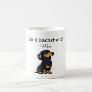Tasse Mini Maman Teckel Cadeau Mignon pour les Amo