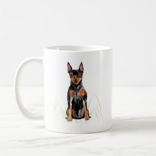 Tasse Miniature Pinscher, Café Chien Min Pin