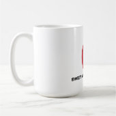 Tasse minimale douce fraise pour thé ou café  (Gauche)