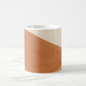 Tasse minimale Earth Tone Wave (Centre)