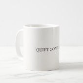 Tasse minimaliste Confiance discrète (Devant gauche)